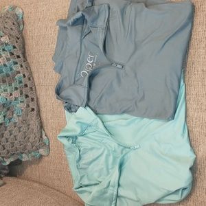 Piper short sleeve half zips